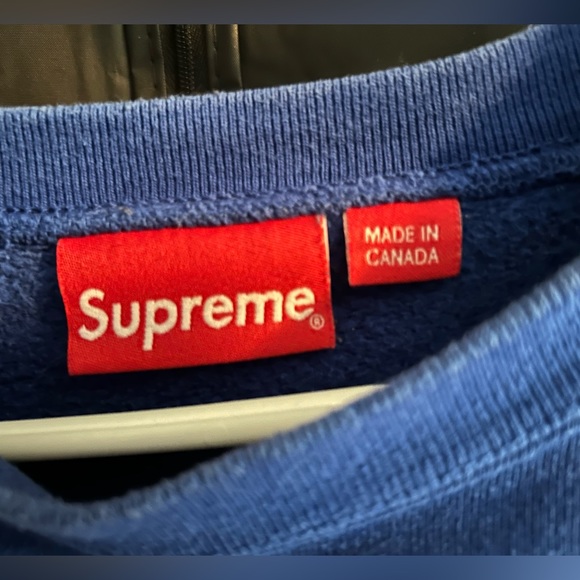 Blue Supreme crew neck - Picture 3 of 3